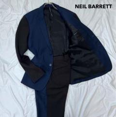 BLACKBARRETT by NeilBarret カラー切り替え スーツのサムネイル