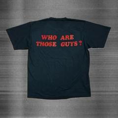 90s デカ文字プリントTシャツ 両面プリント グットデザインTシャツ