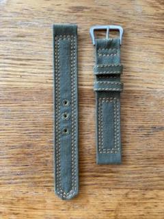 ✥22mm　STONEWALL ストーンウォール　オールドグレー　時計ベルト　革 楽天市場】STONEWALL for SUBMARINER Strap オールド グレー x
