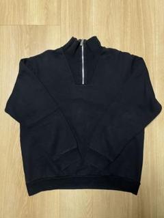 【美品】完売品agnis b. ハーフジップスウェットトレーナー 古着 希少XL To b. by agnes b. x RED CARD TOKYO オーバーサイズスウェット