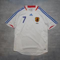 2008 adidas アディダス　日本代表ユニフォーム　アウェイ　遠藤　L 2008 adidas アディダス 日本代表ユニフォーム アウェイ 遠藤 L