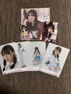 増本綺良の直筆アクリル 増本綺良 アクリルスタンドと直筆サイン入りブロマイドセッ