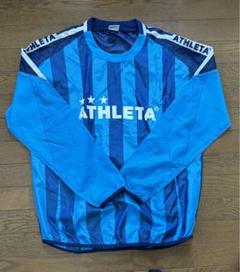 ATHLETA ピステ Oサイズ 青ストライプ