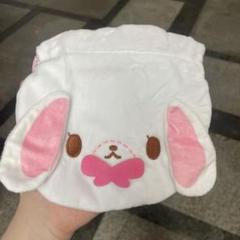 シュガーバニーズ しろうさ ふわふわ巾着 ガチャガチャ