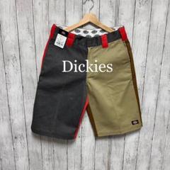 【未使用】Dickies アシンメトリーショートワークパンツ！可愛い！