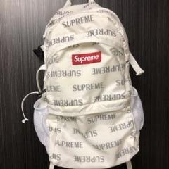 SUPREME Reflective Repeat Backpack 16AW