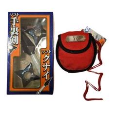 NARUTO　ナルト　クナイ　手裏剣　 ネックポーチ　砂隠れ