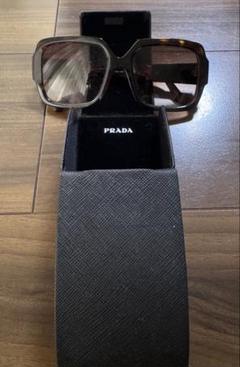 【美品】PRADA サングラス ケース +ボックス+クロス付き 正規 品ファッション - PRADA サングラス ケース付き