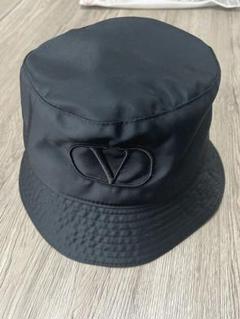 VALENTINO バケットハット 59 Lサイズ 楽天市場】ヴァレンティノ 帽子 ロゴ バケットハット ブラック
