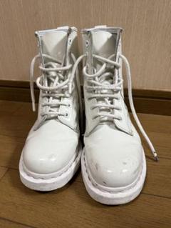 Dr.Martens 1416 MONO 内ボア オールホワイト Dr.Martens 1416 MONO 内ボア オールホワイト