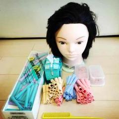 【オンライン限定商品】 美容師国家試験 道具セット※ウィッグ2体つき - その他