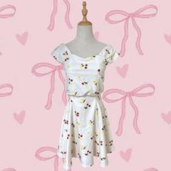 MARS花柄シフォンノースリーブミニワンピースY2k平成ギャル姫ギャル平成女児 アンバランスヘムフラワーミニワンピース M emmy 花柄 平成