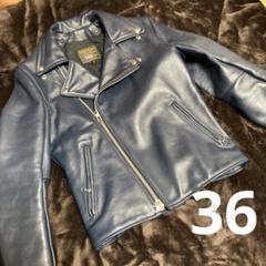 Vanson ダブルライダース　サイズ36 青 Vanson ダブルライダースサイズ36 青