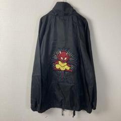 540 N-Y-ROBINSON ナイロンジャケット　赤鬼　十字架　クロス