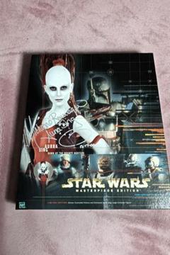 スターウォーズ　オーラ・シング役　ミーションボリーア氏サイン入り スターウォーズ オーラ・シング役 ミーションボリーア氏サイン