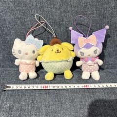 【現品限り】サンリオ 夜ののんびりタイムマスコット 3点セット