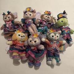 香港ディズニーランド ダッフィーアンドフレンズ ぬいぐるみキーホルダーセット