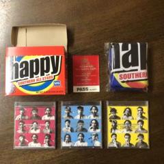 happy! (未開封新品) ＋おまけ(開封済箱＆未開封法被＆パス) Yahoo!オークション -「サザンオールスターズ happy 未開封」の