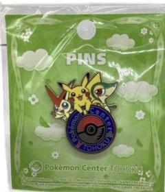未開封　ポケモンセンター東北　ロゴピンズ　ピカチュウ ピンバッジ