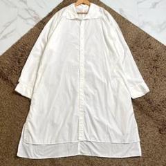 極美品 18AW◎ヨウジヤマモトプールオム オーバーサイズロングシャツ XL位