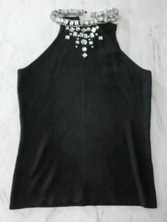 MAITRESSE メトリーゼ　シルク混　ノースリーブニット　M