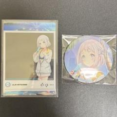 学園アイドルマスター キミとセミブルー アクリルカード 缶