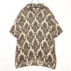 希少　ノーアイディー　総柄　シャツ　デザイナーズ　レーヨン　S