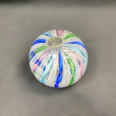 ムラノガラス ペーパーウェイト VETRERIA イタリア製 イタリア ムラノ ガラス ペーパーウエイト 大型 直径13.5cm