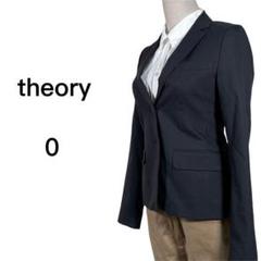 theory セオリー レディース ジャケット 肩パッド入り 無地 オフィス