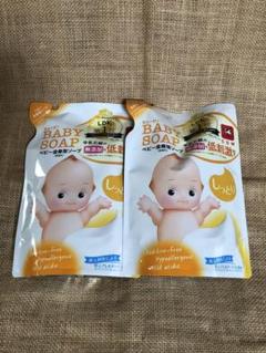 牛乳石鹸　キューピー　しっとり　全身　ベビーソープ　泡タイプ　つめかえ用　2個のサムネイル