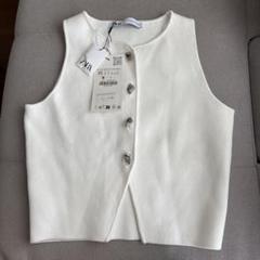 2025年最新】zara ベストの人気アイテム - メルカリ