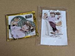 値下げ中 ナンジャ　忍たま　善法寺伊作　ハート缶バッジ アクリルコースター 忍たま乱太郎 ナンジャタウン ハート缶バッジ 善法寺伊作 - メルカリ