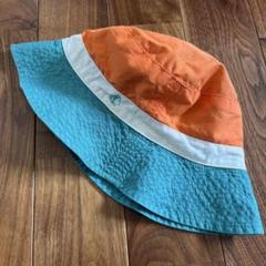 【完売品】プチバトー キッズ　コットンハット　リバーシブル　10/12ans