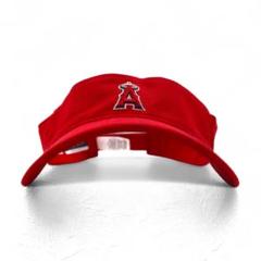 NIKEドライフィット サンバイザー キャップ FREE レッド MLB Los