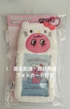 SHINee KEY キー　ボクシリ キティ　ぬいぐるみ キーリング　トレカ付 ボクシリ キティ コラボSHINee キーkey KITTYぬいぐるみ