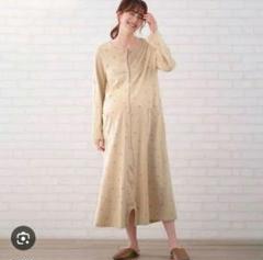 助産師お墨付きマタニティサイズ２ＷＡＹ半袖ワンピースパジャマ L～LLサイズ