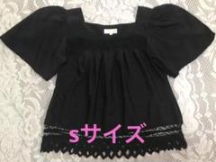 Lumiere ブラック トップス Sサイズ