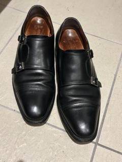 SCOTCHGRAINスコッチグレイン　910 ダブルモンク　黒 25.5