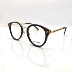 シャネル メガネ べっこう茶 ココマークデザイン 人気 CHANEL シャネル ココマーク べっ甲 サングラス 0014 80 P810V