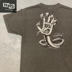 7WD158 SANTACRUZ HISSING HAND スネーク Tシャツ
