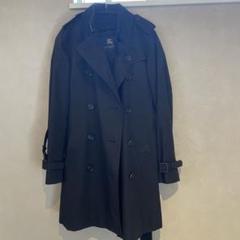 Burberry トレンチコート ブラック 美品 数回着用 Burberry トレンチコート ブラック 美品 数回着用