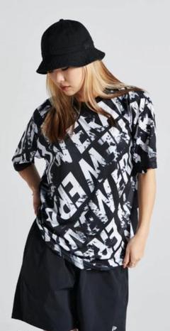★NEWERA★cool総ロゴTシャツM☆ブラック