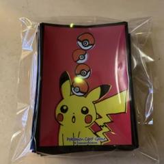 (中古品)ポケモンカード スリーブ ピカチュウデザイン