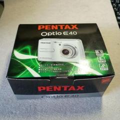 【作例あり】PENTAX OPTIO E40 コンデジ PENTAX Pentax Optio E40 8.1MP Digital Camera - Silver for