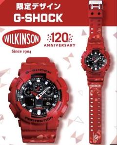 G-SHOCK GA-100B-4AJF ウィルキンソン120周年限定デザイン 2025年最新】G-SHOCK GA-100B ウィルキンソン120周年限定