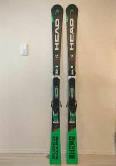 【未使用】HEADスキー板(ビンディング付き) 149cm ヘッド(HEAD) スキー板 オールラウンド 4点セット SHAPE V2 +PR