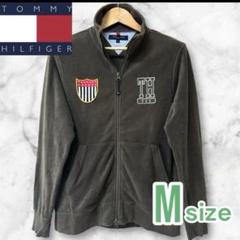 極美品 TOMMY HILFIGER トミー フルジップ パーカー パイル生地