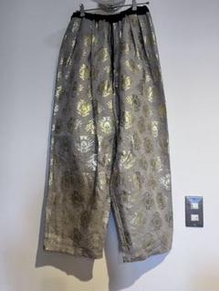 TOWAVASE   パンツ TOWAVASE sarasa silk pants (blue) | nii-B | WEB