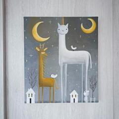 ✿月野乃亜 原画 2024年 F8/45.5×38cm 現代アート 2456 ✿月野乃亜 原画 2024年 F10/53×45.5cm 現代アート 2499 - メルカリ