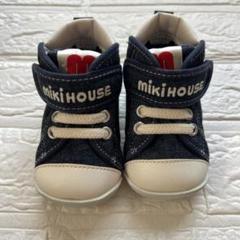 MIKI HOUSE デニムスニーカー　11.5㎝